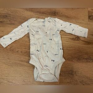 Carter's Cream Baby Onesie